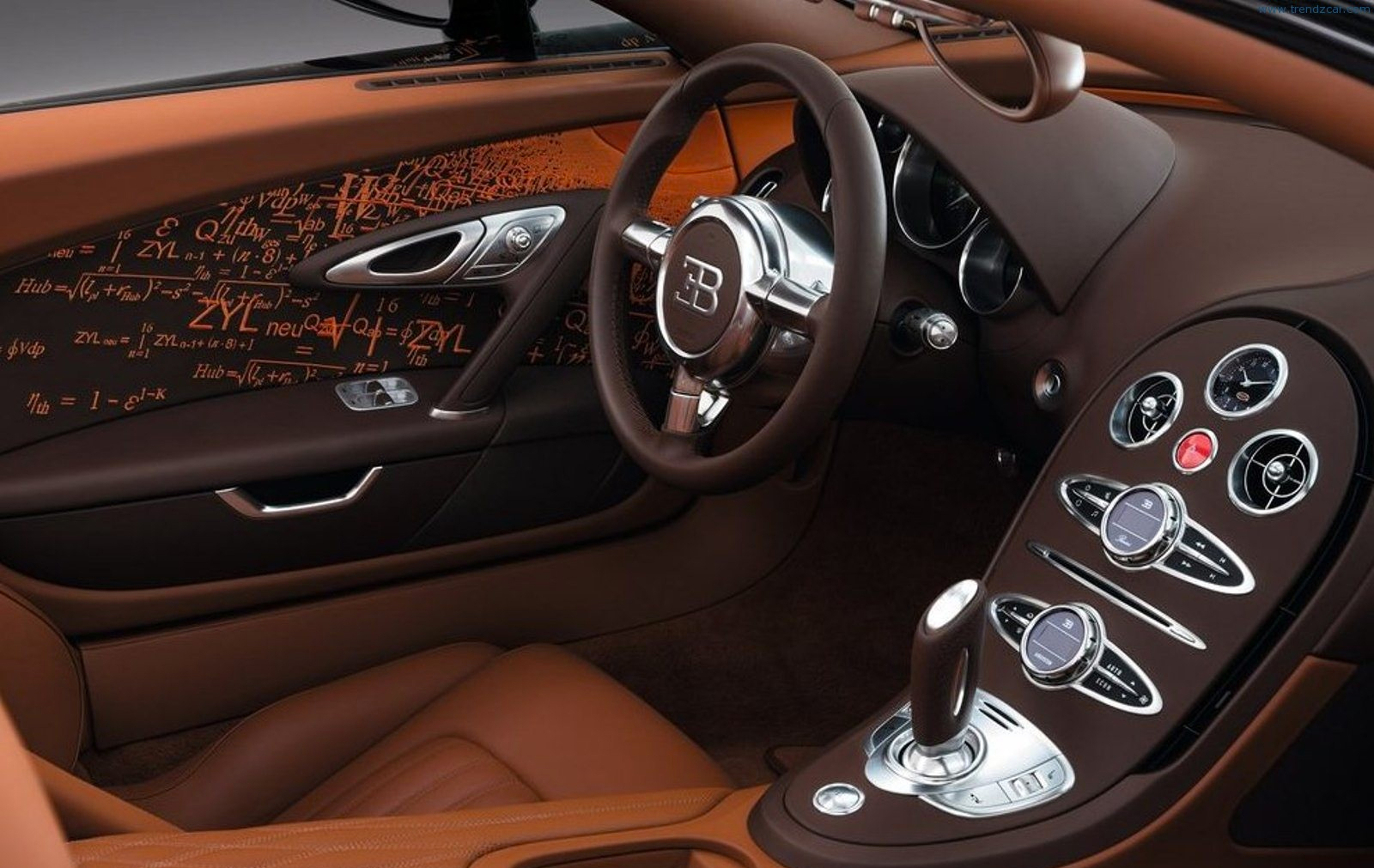 Bugatti-interior