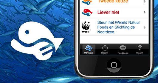 WNF VISwijzer iPhone app