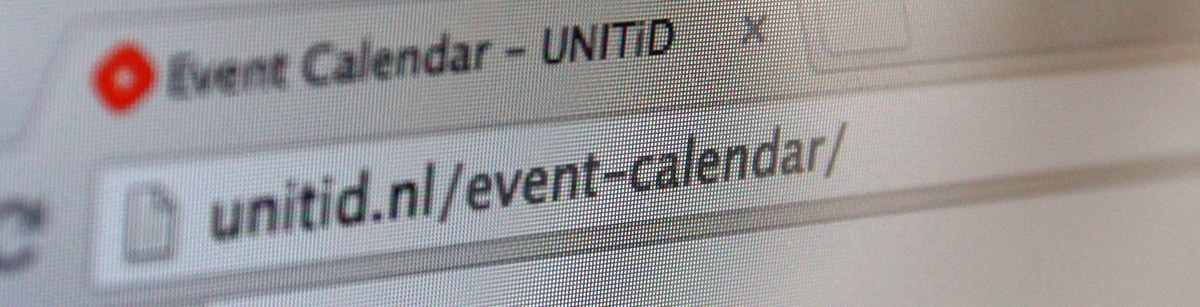 Onze UX event calendar nu publiekelijk toegankelijk