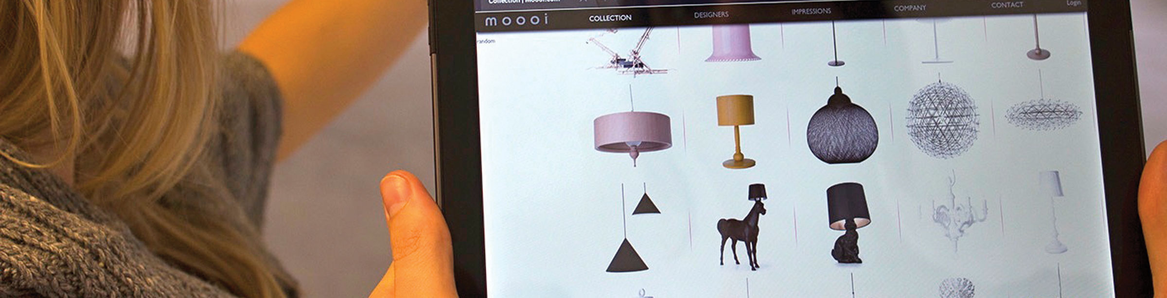 Brand new Moooi webdesign